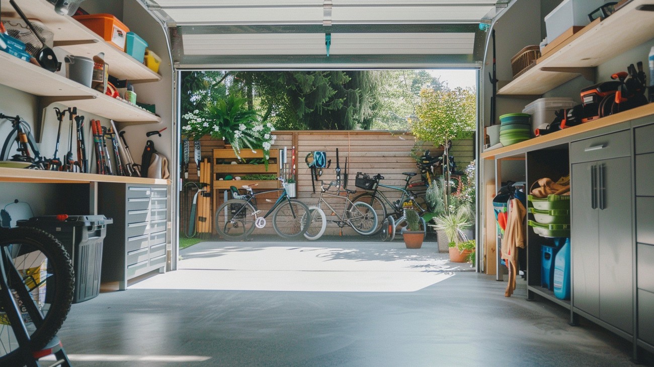 Roseville Garage door safety tips photo