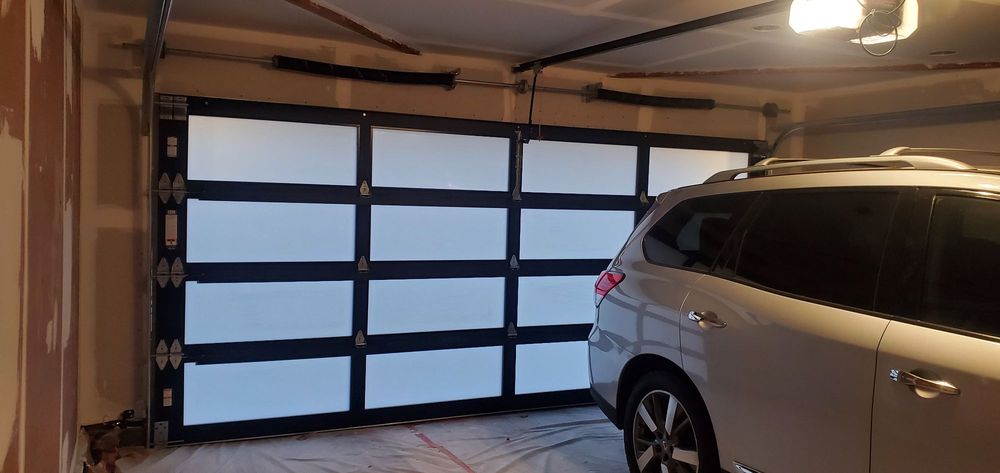 new garage door install