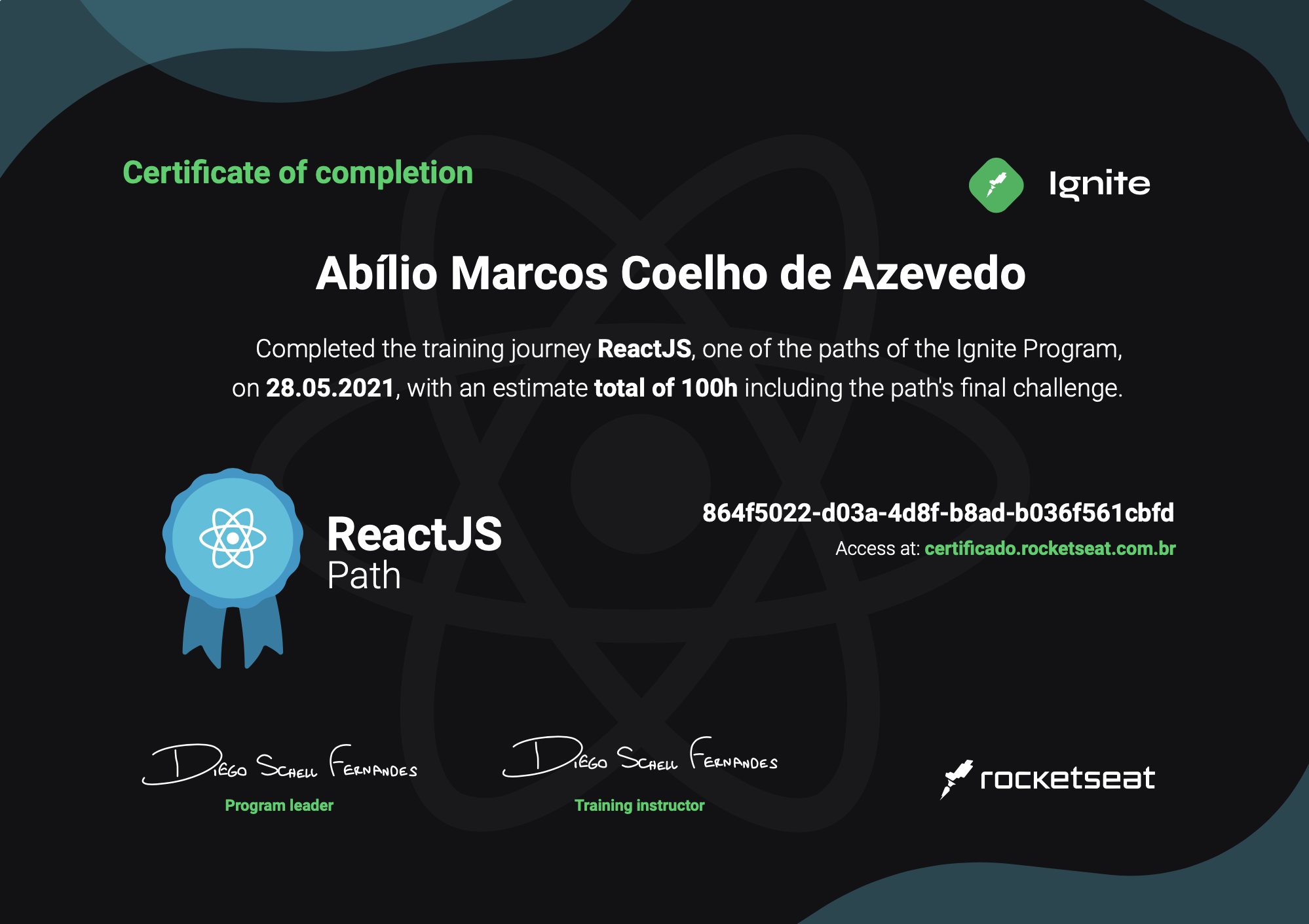 Ignite - Trilha ReactJS