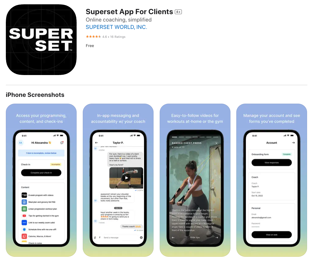 Superset App