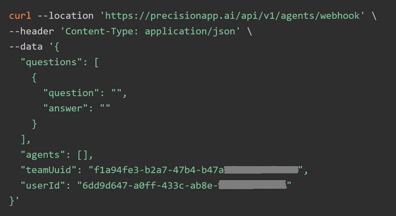 curl for integration