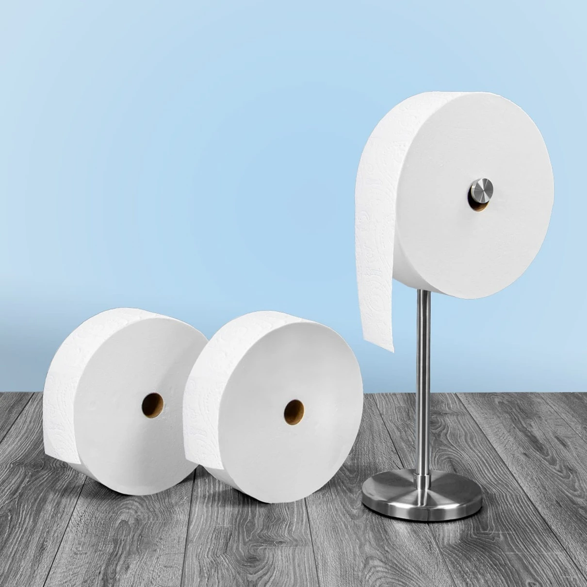 Jumbo flushable toilet paper rolls -Charmin