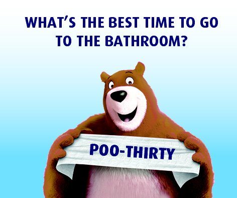 What is the best time to go to the bathroom?