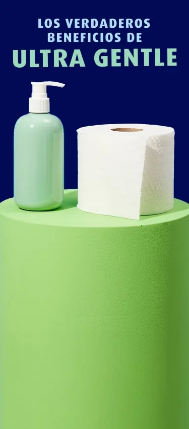 Ultra gentle 2 ply toilet paper rolls