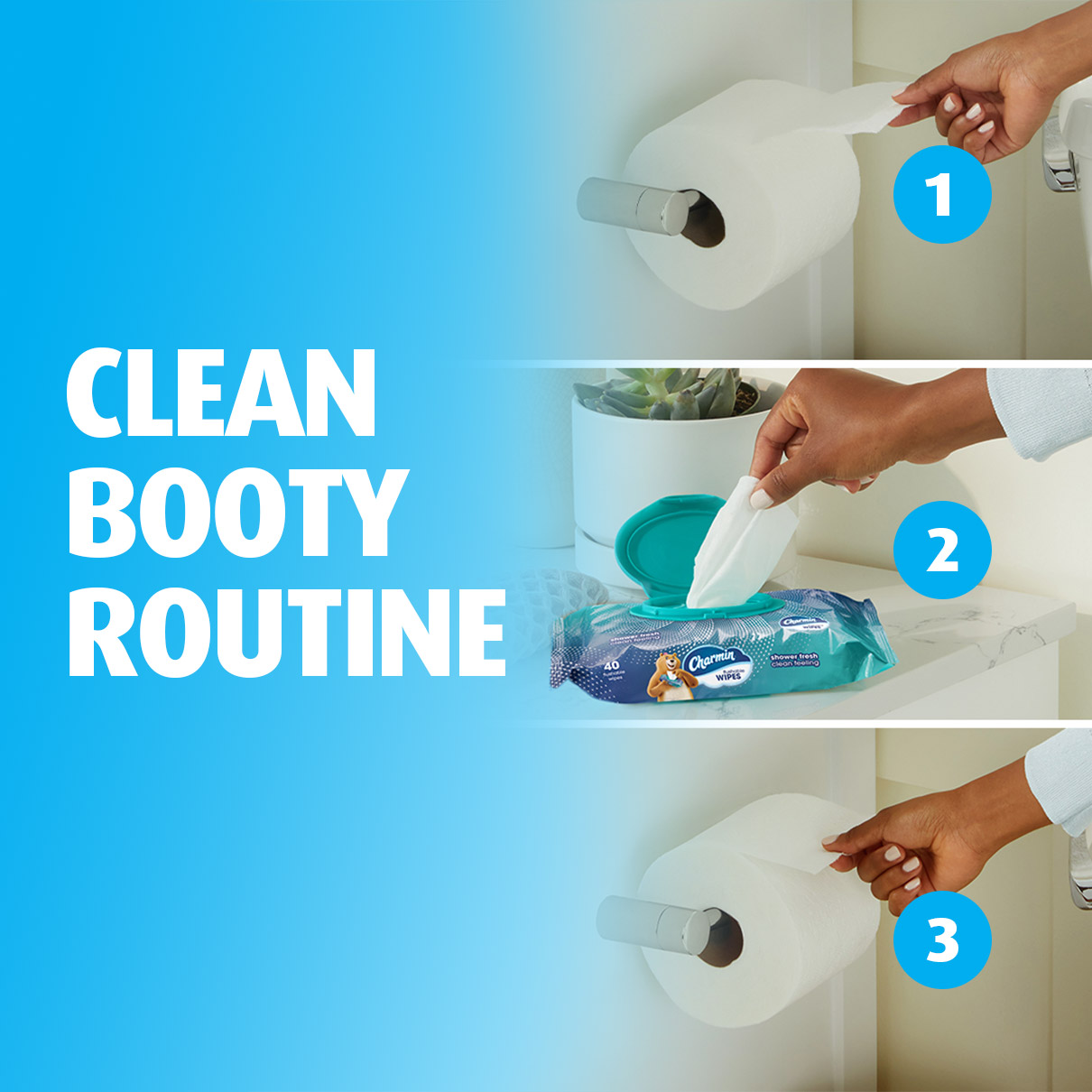 clean booty routine