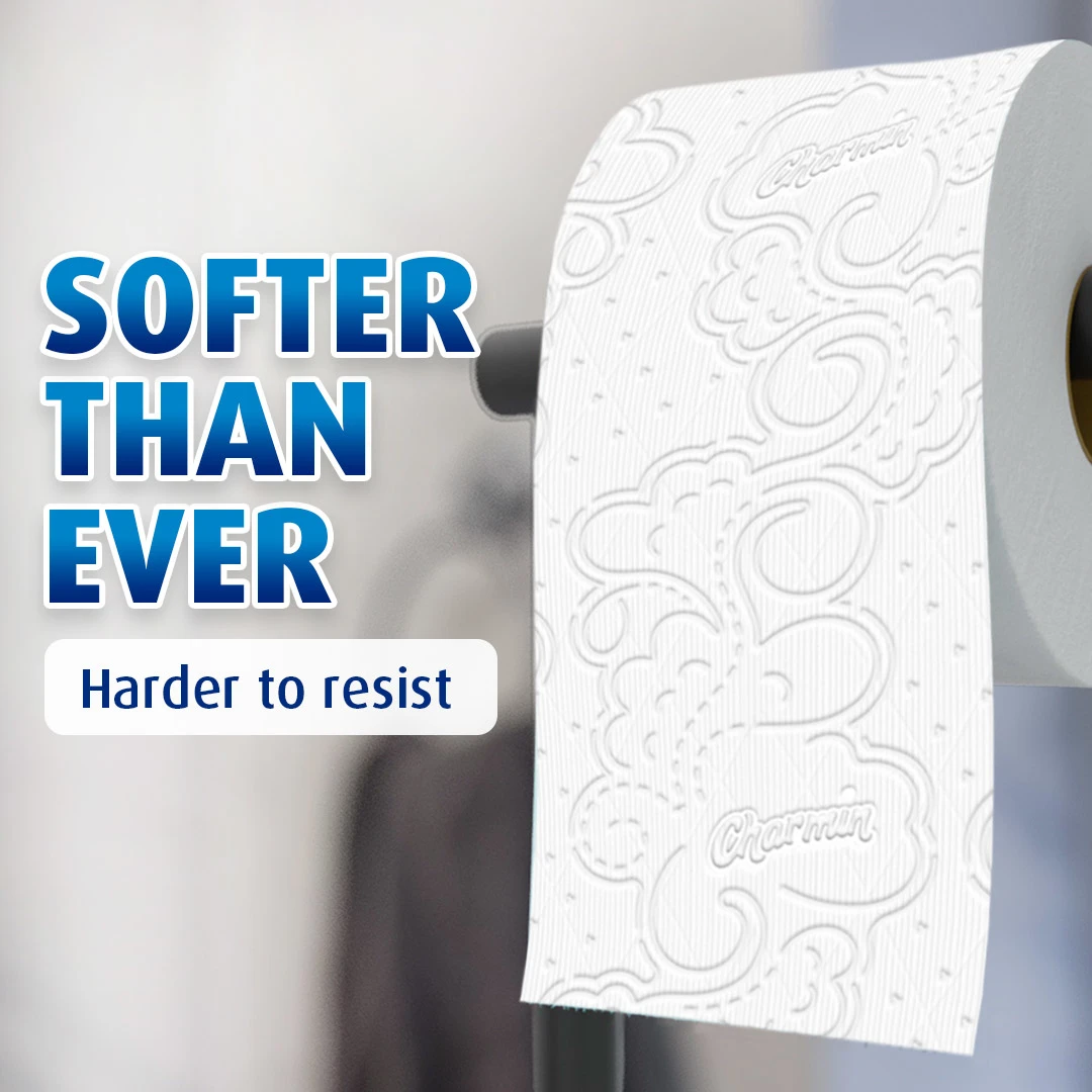 Charmin’s softest 2-ply toilet paper 