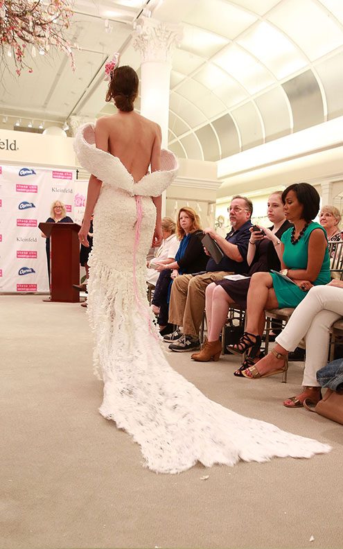 Vestido de novia online de papel