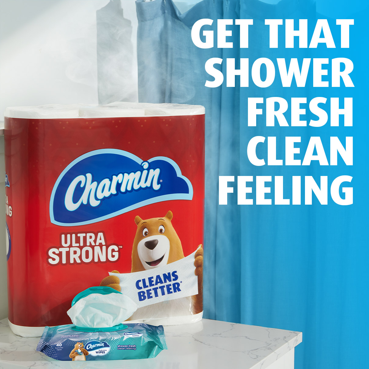 get that shower fresh clean feeling