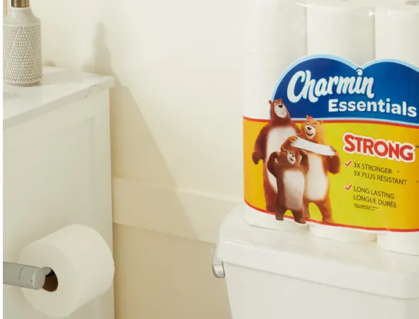 Charmin Essentials Strong Pack In-Situ