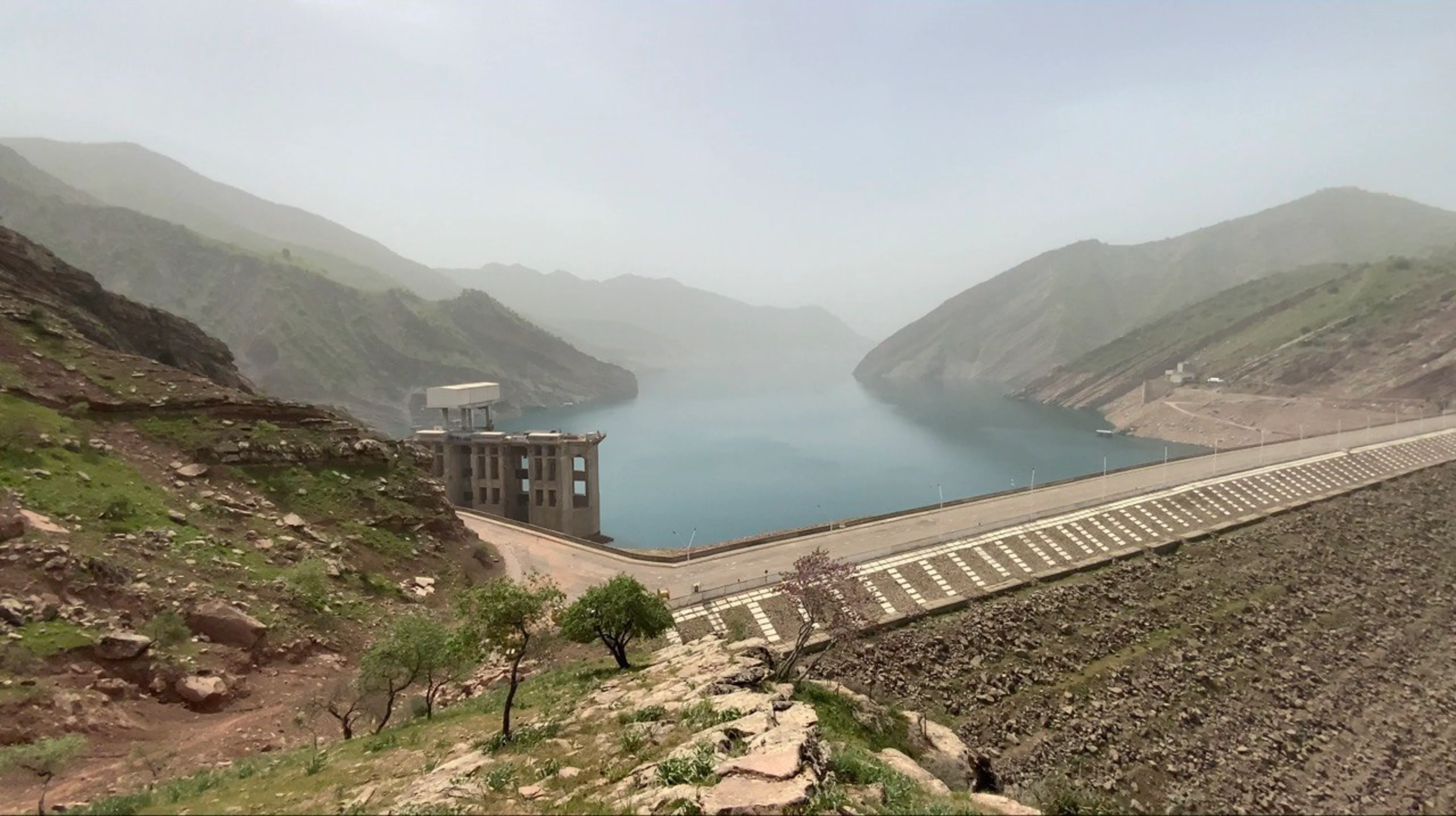 Процесс работы, Нуре́кская ГЭС