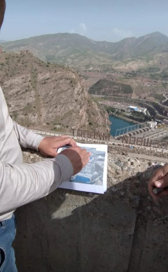 Процесс работы, Нуре́кская ГЭС