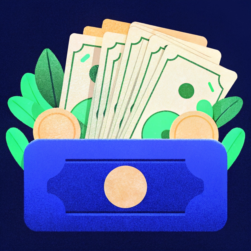 illustration-of-cash-payment