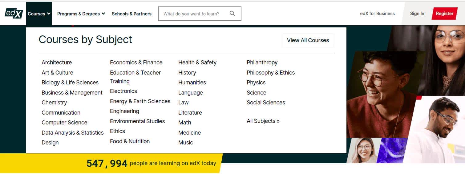 Categorization at EdX