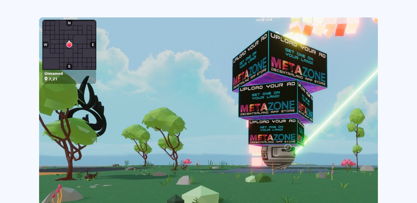 Buying virtual land in metaverse