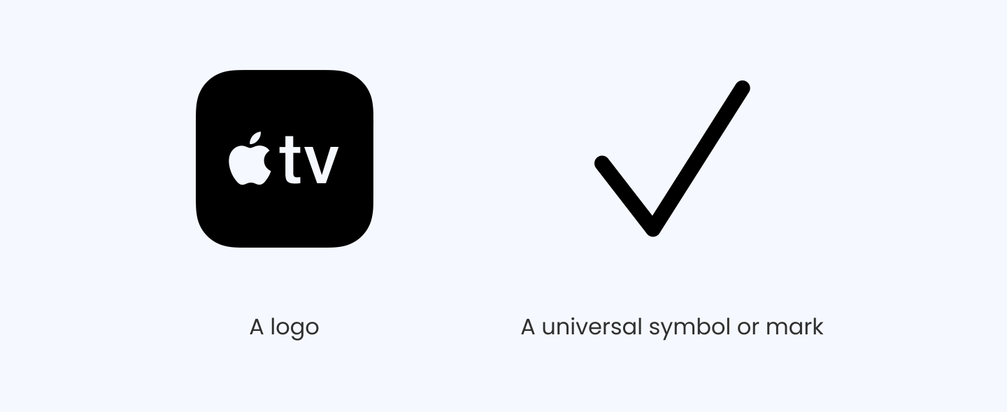 Logos and universal marks remain unchanged