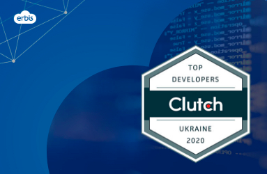 Erbis recognized by clutch as top ukrainian developer