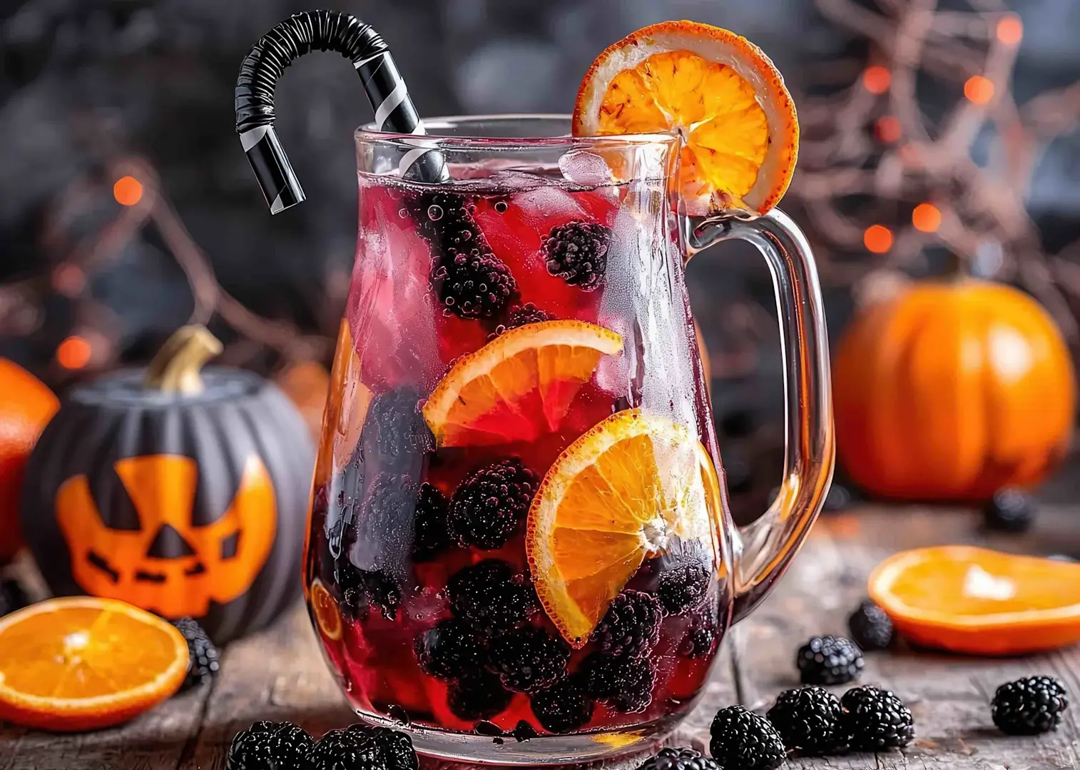 Blood-red Sangria 