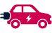 electric car icon