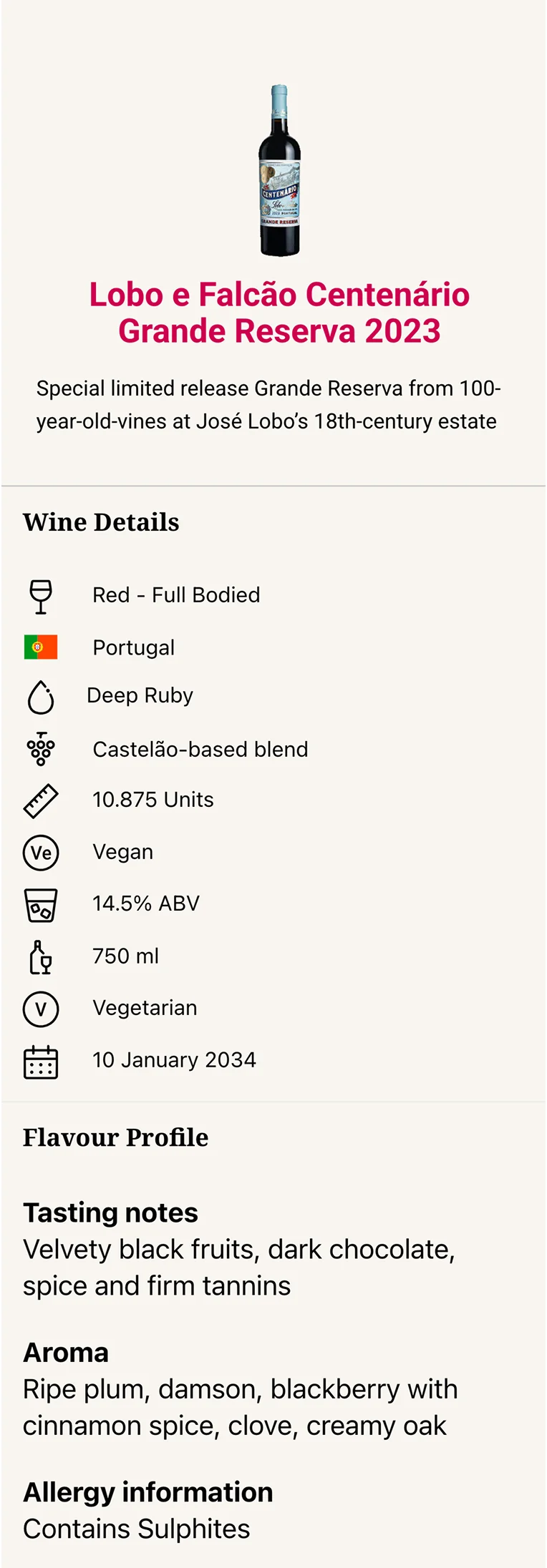 Vineyard Partners - Lobo - Beyond the label image