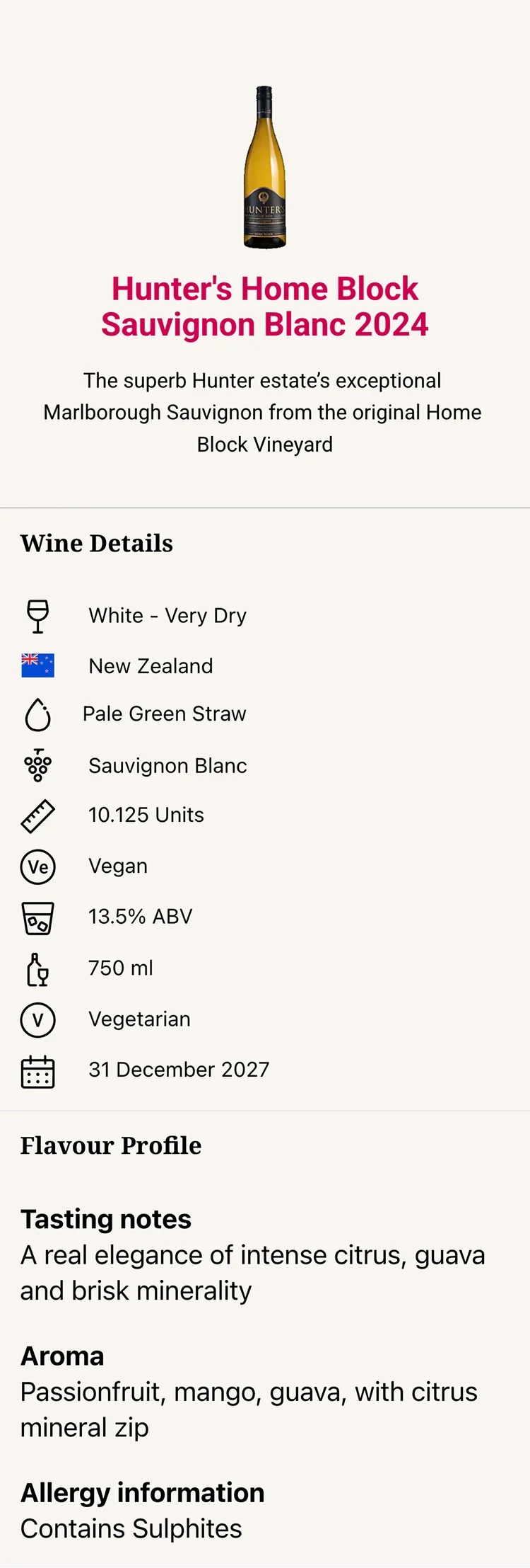 Vineyard Partners - Hunters - Beyond the label image