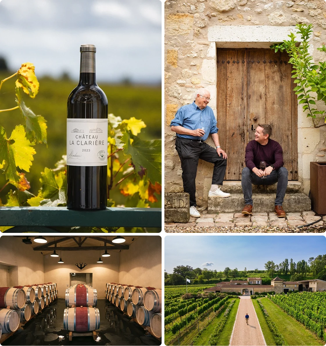 Vineyard Partners - La Clariere Blanc - Intro section grid image