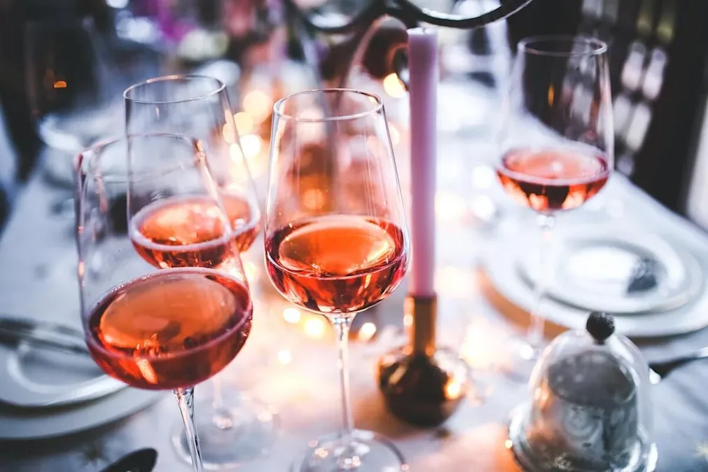 The modern, fruity one – deeper pink rosés image