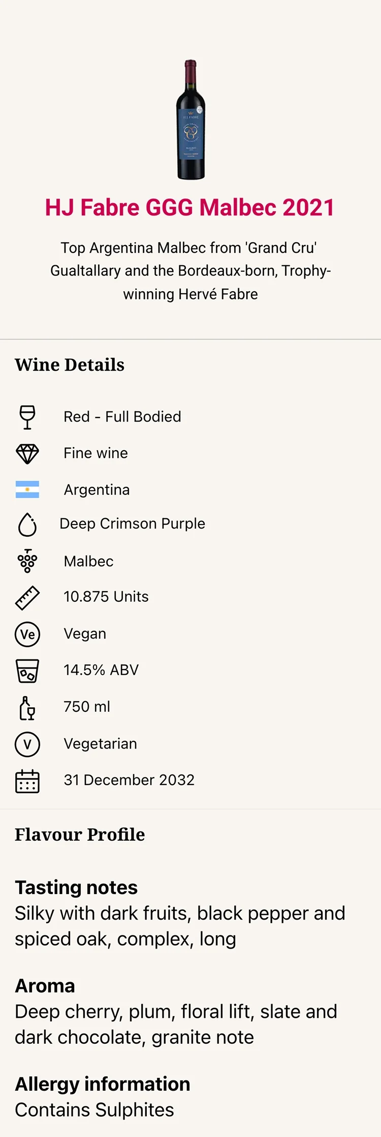 Vineyard Partners - Fabre GGG - Beyond the label image