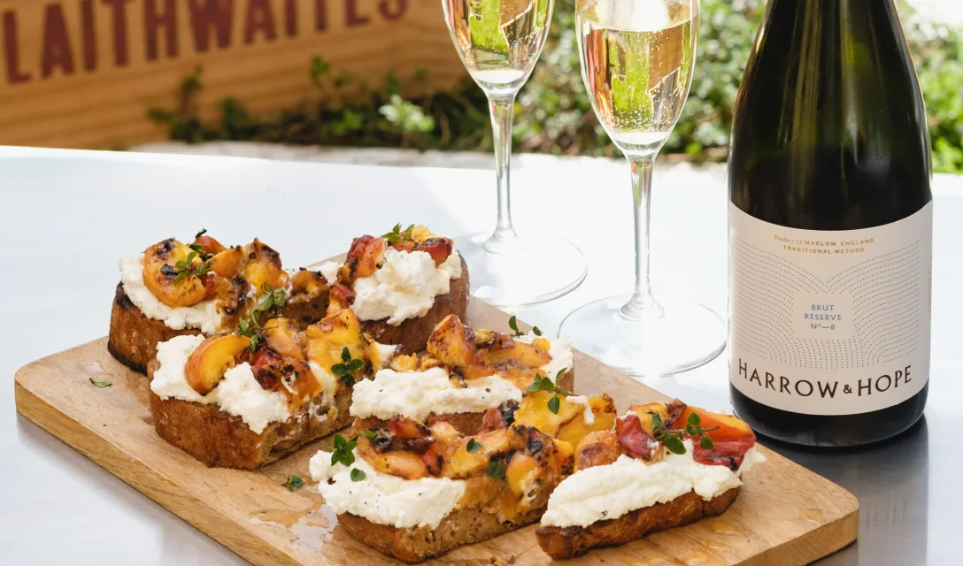 C4 Recipe Hub - Peach Bruschetta - Article Image