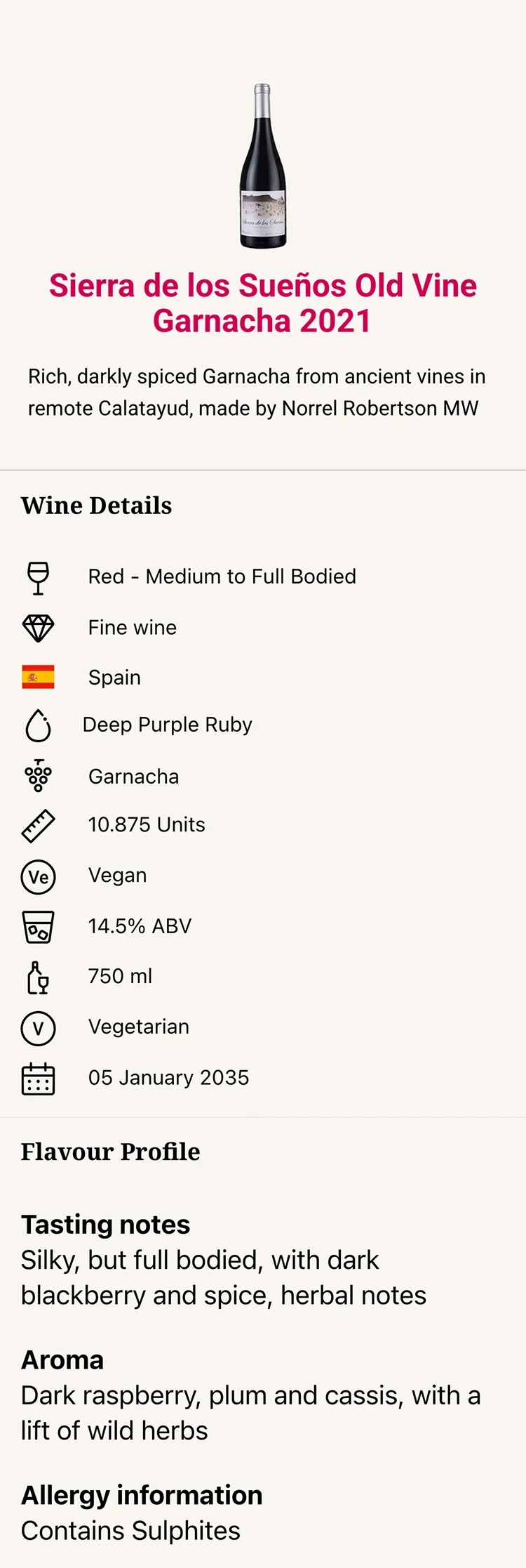 Vineyard Partners - Suenos - Beyond the label image