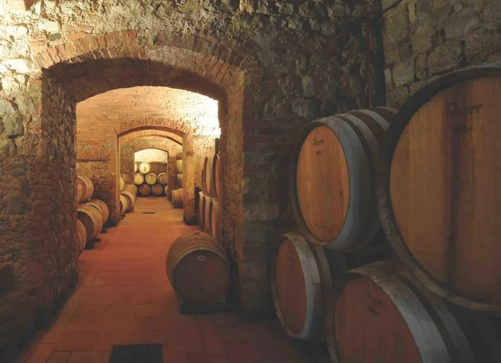 barrel aging chianti