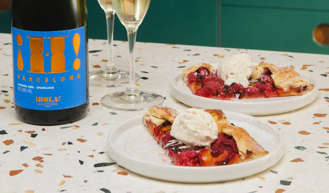 C4 Recipe Hub - Peach & Raspberry Galette - Article Image