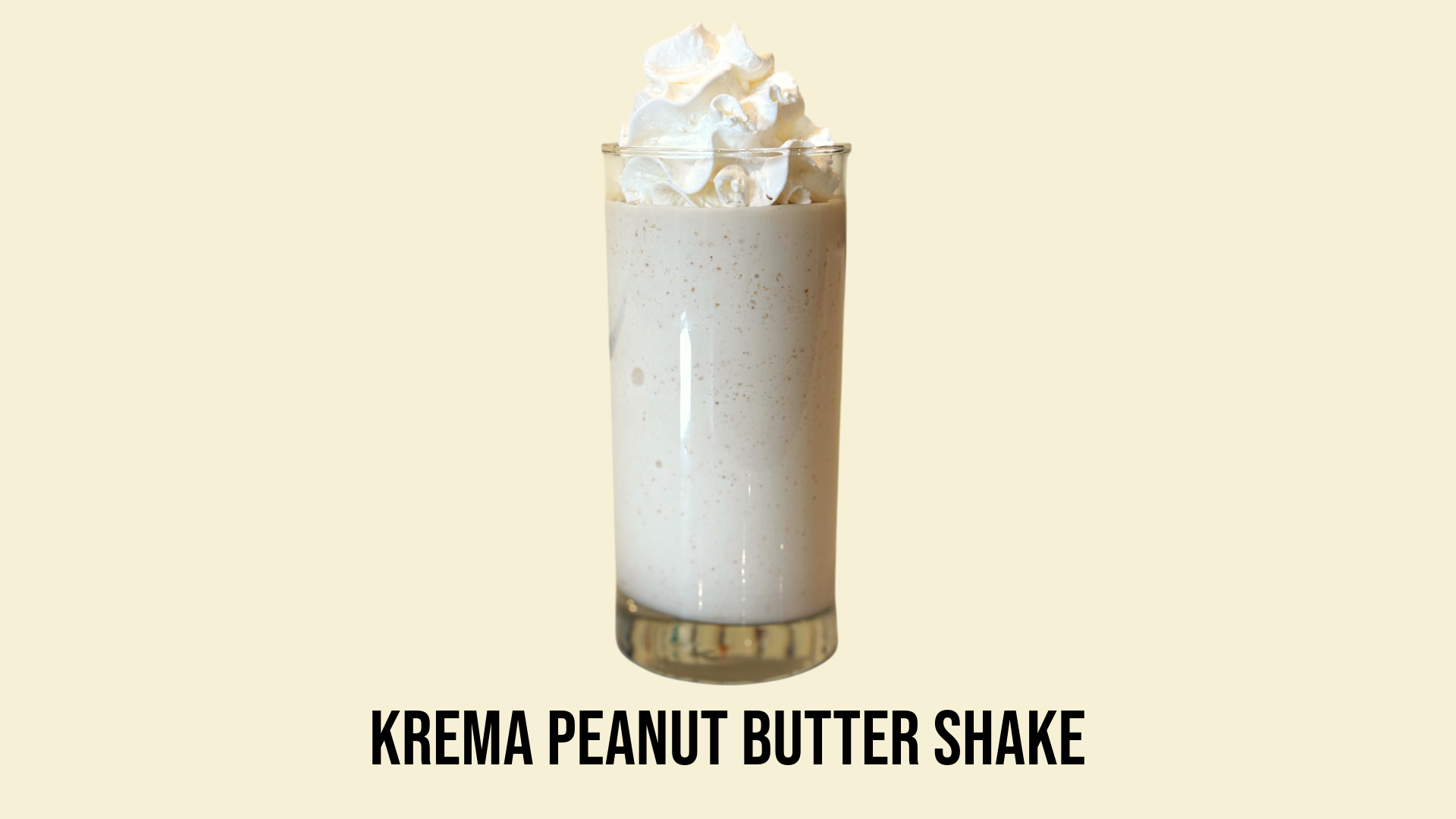 Krema Peanut Butter Shake