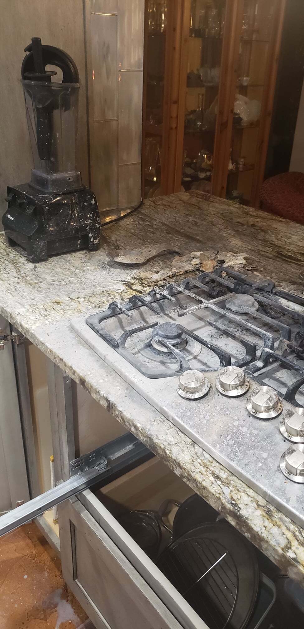 Burnt Out Stove