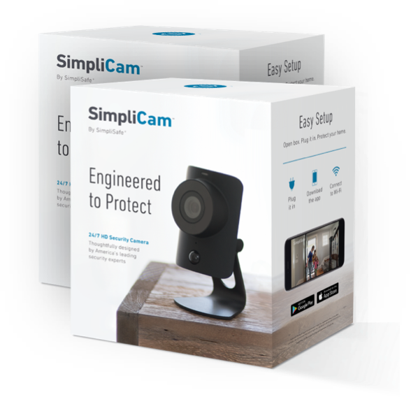 Wireless Security Camera System SimpliSafe Indoor Security Camera