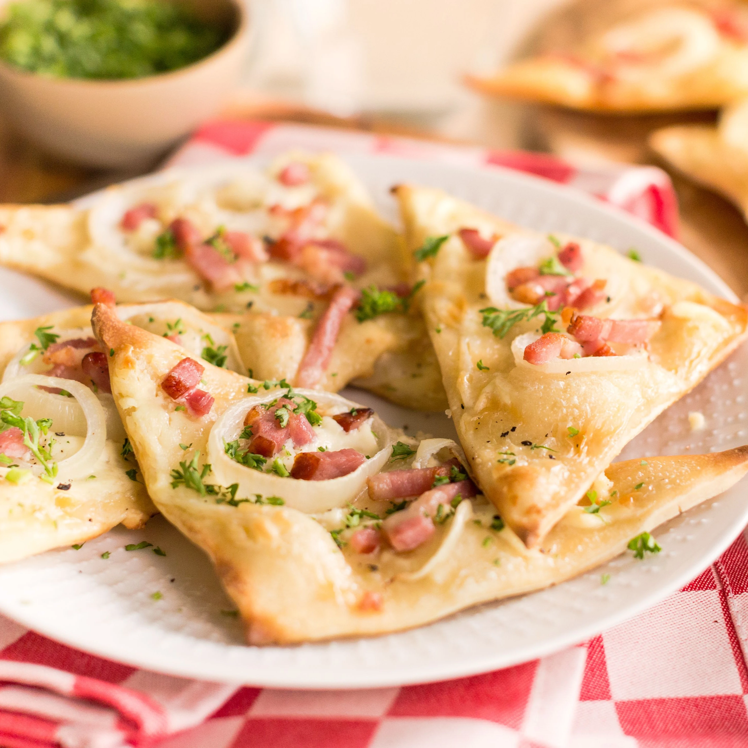 Recept: Mini flammkuchen - Bakken.nl