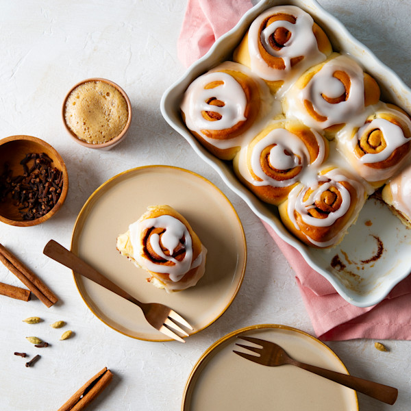 Pumpkin spice cinnamon rolls