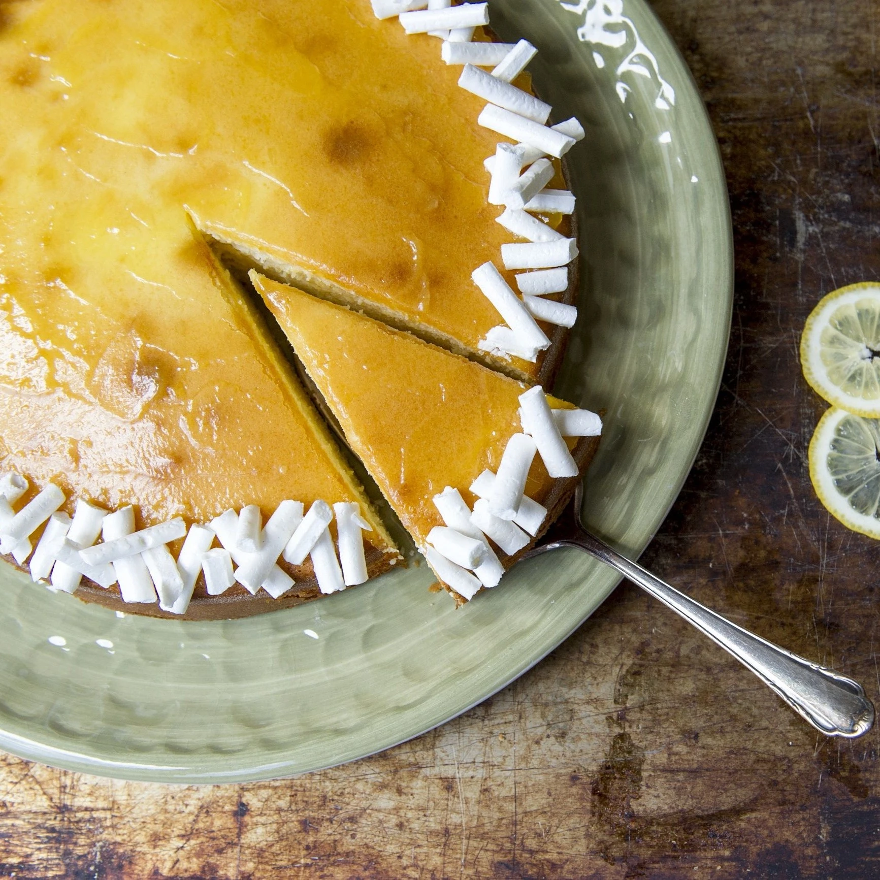 Citroen meringue kwarkcake Bakken.nl