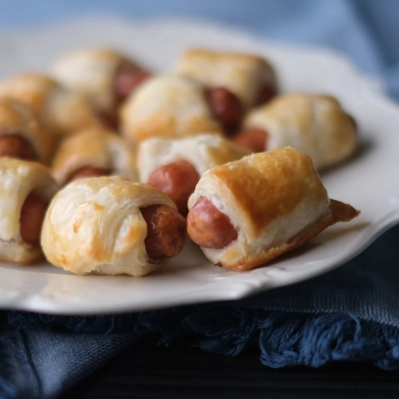 Recept: Knakworstjes in bladerdeeg - Bakken.nl
