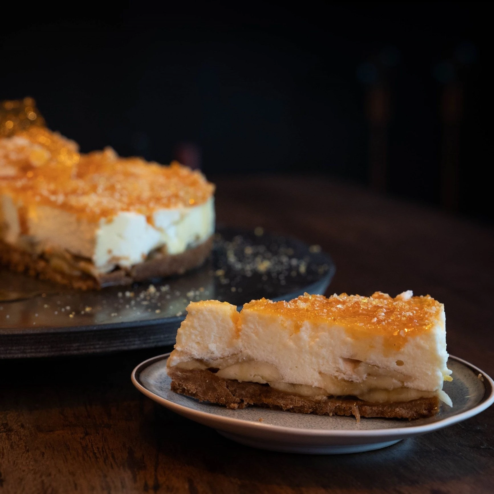 Recept: MonChoutaart met banaan en karamel - Bakken.nl