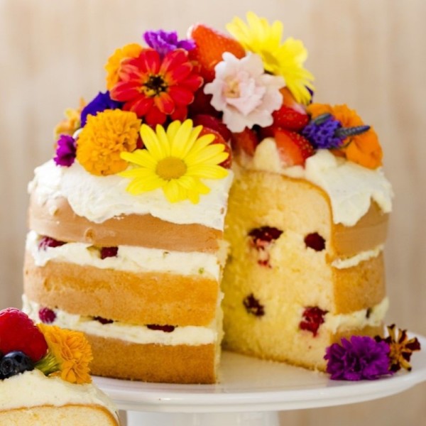 naked-cake-met-eetbare-bloemen