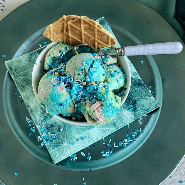 Recept: Mermaid ijs - Bakken.nl