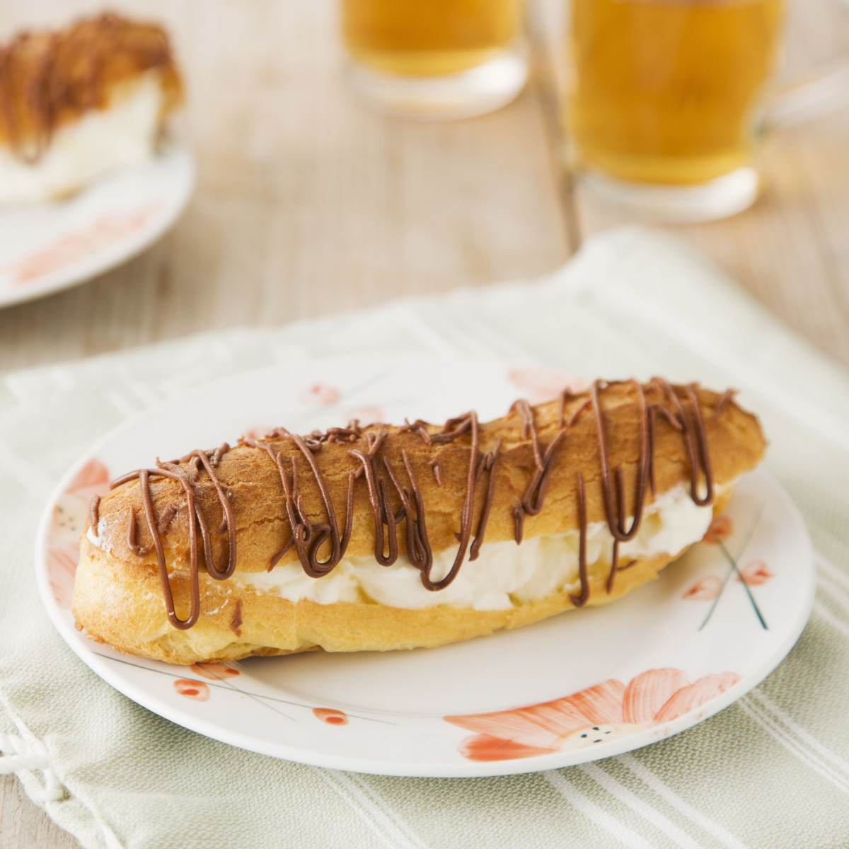 Eclairs met slagroom