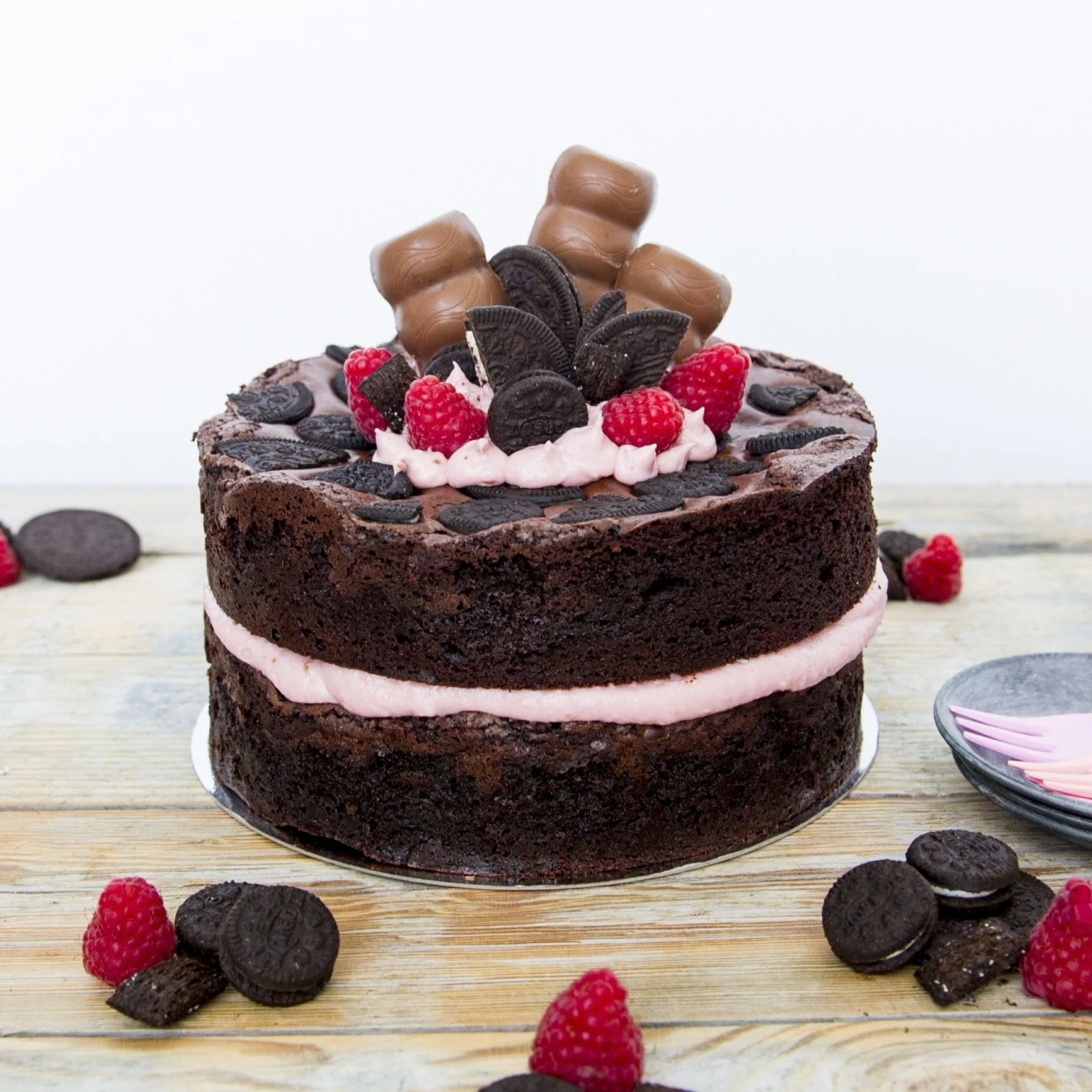 Recept: Brownietaart met Oreo® - Bakken.nl