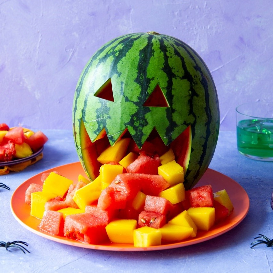 Halloween Watermeloen Salade Bakken Nl