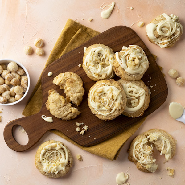 Bakken.nl - Glutenvrije chocolatechips met macadamianoten en witte chocolade - 12