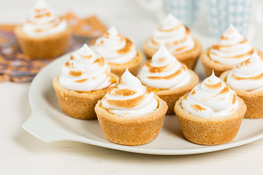 Lemon meringue taartjes