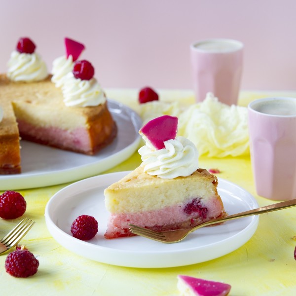 Roze Koeken Cheesecake