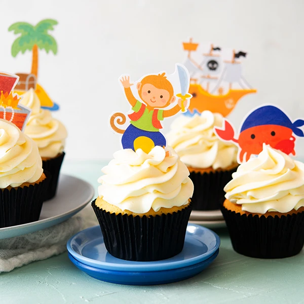 Recept: Piraten cupcakes - Bakken.nl
