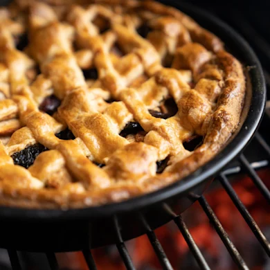 appeltaart van de bbq