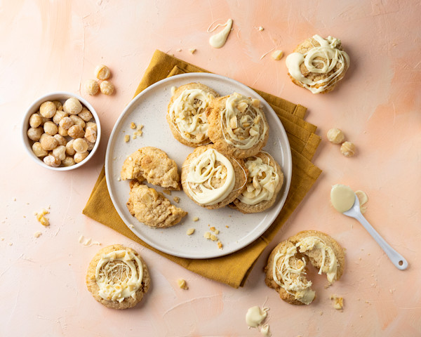 Bakken.nl - Glutenvrije chocolatechips met macadamianoten en witte chocolade - 13